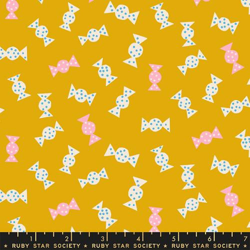 Sugar Cone Goldenrod Candy Yardage by Kimberly Kight for Ruby Star Society and Moda Fabrics |RS3065 11 | Cut Options Available