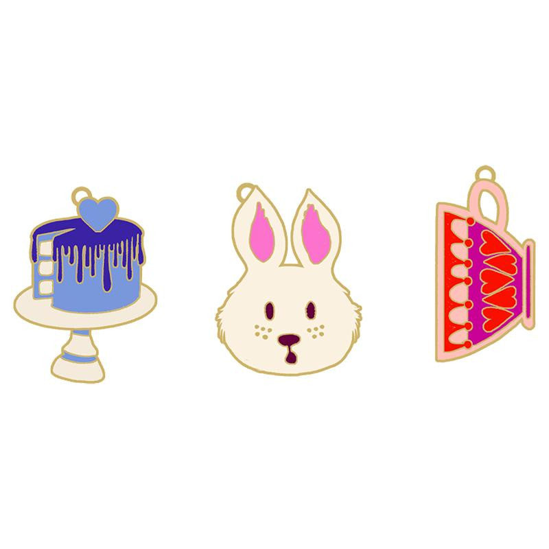 Hello Alice Zipper Pull by Sarah Watts for Ruby Star Society | 3 Zipper Pulls | RS 7092