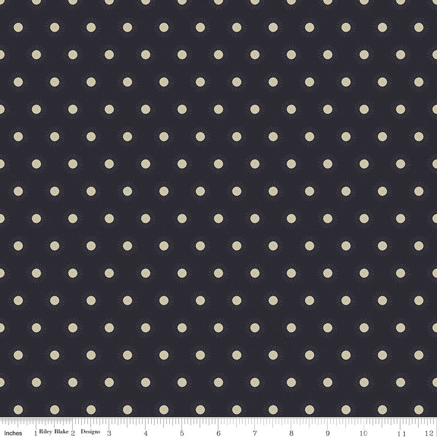 Wanderlust Sunshine Charcoal Yardage by Danelys Sidron for Riley Blake Designs | C15475-CHARCOAL
