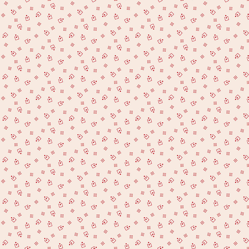 Americana Loyal Schoolhouse Yardage by Lori Holt of Bee in My Bonnet for | 5 Yard Backing | C16098-SCHOOL