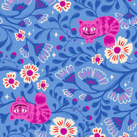 PRESALE Hello Alice Cheshire Lindley Blue Yardage by Sarah Watts for Ruby Star Society | RS2123 13