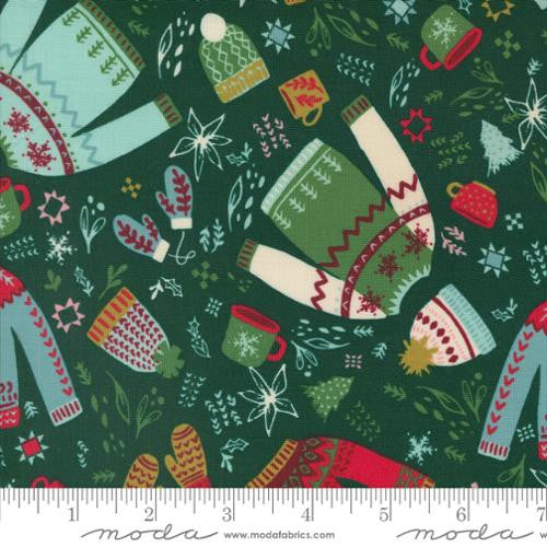 Cozy Wonderland Pine Sweaters Yardage by Fancy That Design House for M