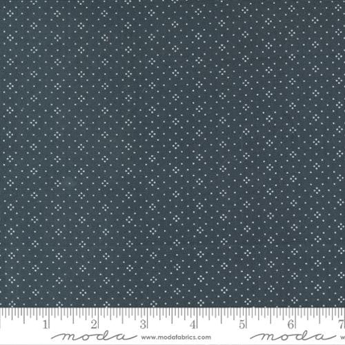 Eyelet Charcoal Yardage by Fig Tree for Moda Fabrics | 20488 65