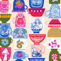PRESALE Hello Alice Tea Party Shell Yardage by Sarah Watts for Ruby Star Society | RS2122 11