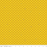 100 Aker Woods Honey Hex Gold Yardage by Jill Howarth for Riley Blake Designs | C15175-GOLD