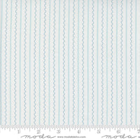 Mixed Bag of Bonbons Frequency White Blue Yardage by Jen Kingwell for Moda Fabrics | 18257 11