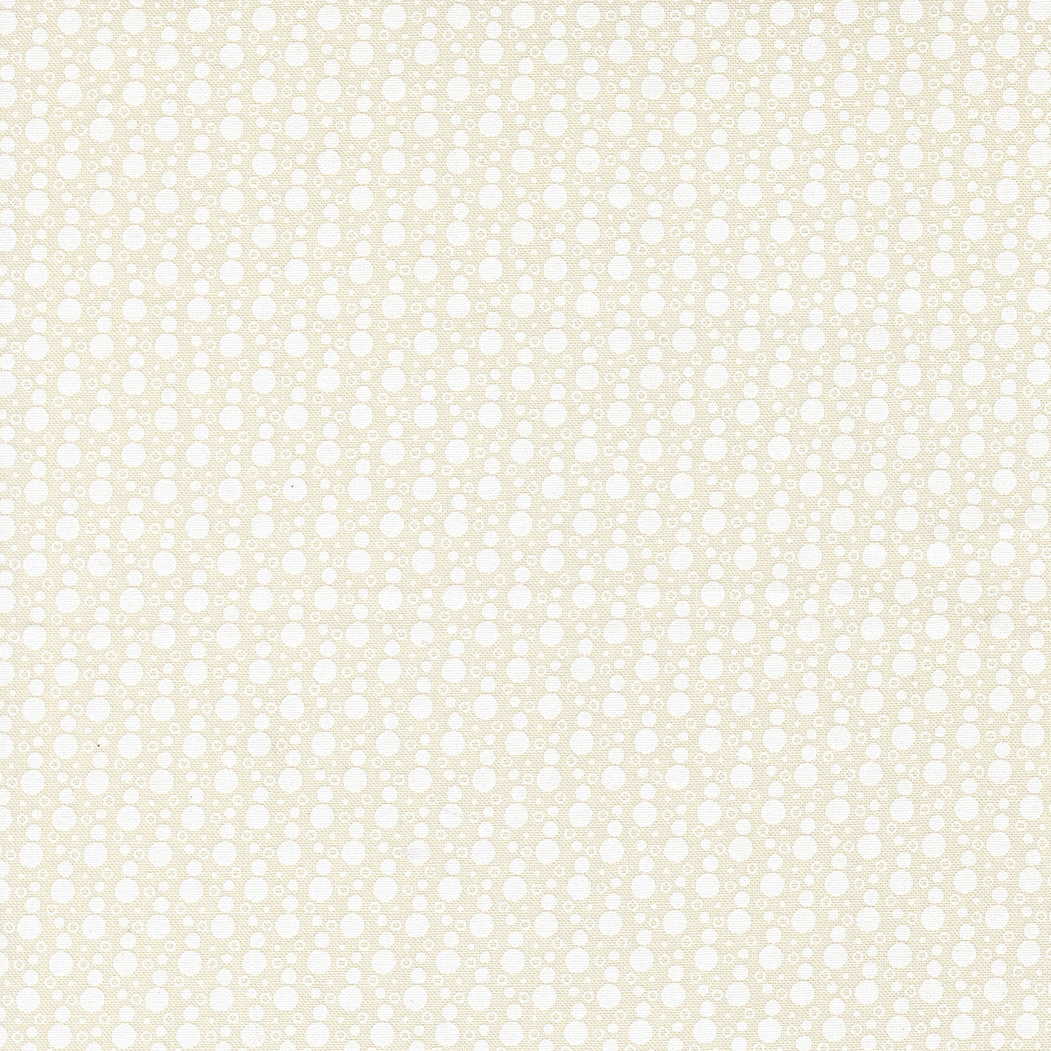 30s Playtime Bubbly Dots Eggshell White Yardage by Linzee McCray for Moda Fabrics | 23376 21