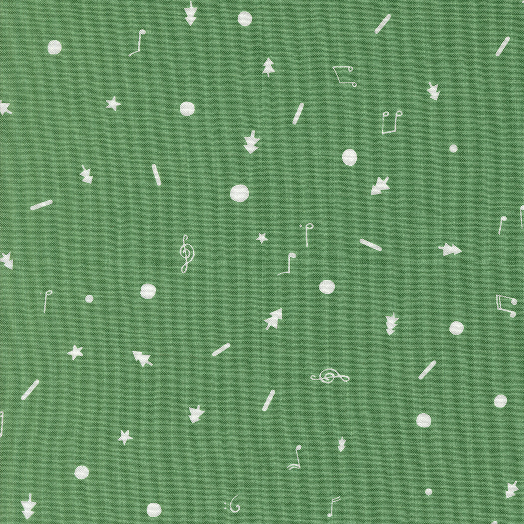 Tiny Christmas Christmas Cookie Forest Yardage by Lizzy House for Moda Fabrics | 37137 17