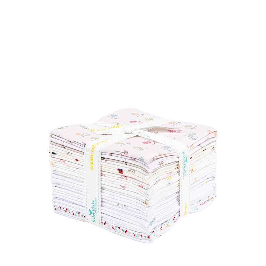 Hush Hush 5 Fat Quarter Bundle by Assorted Designers for Riley Blake Designs | 21 Pcs.