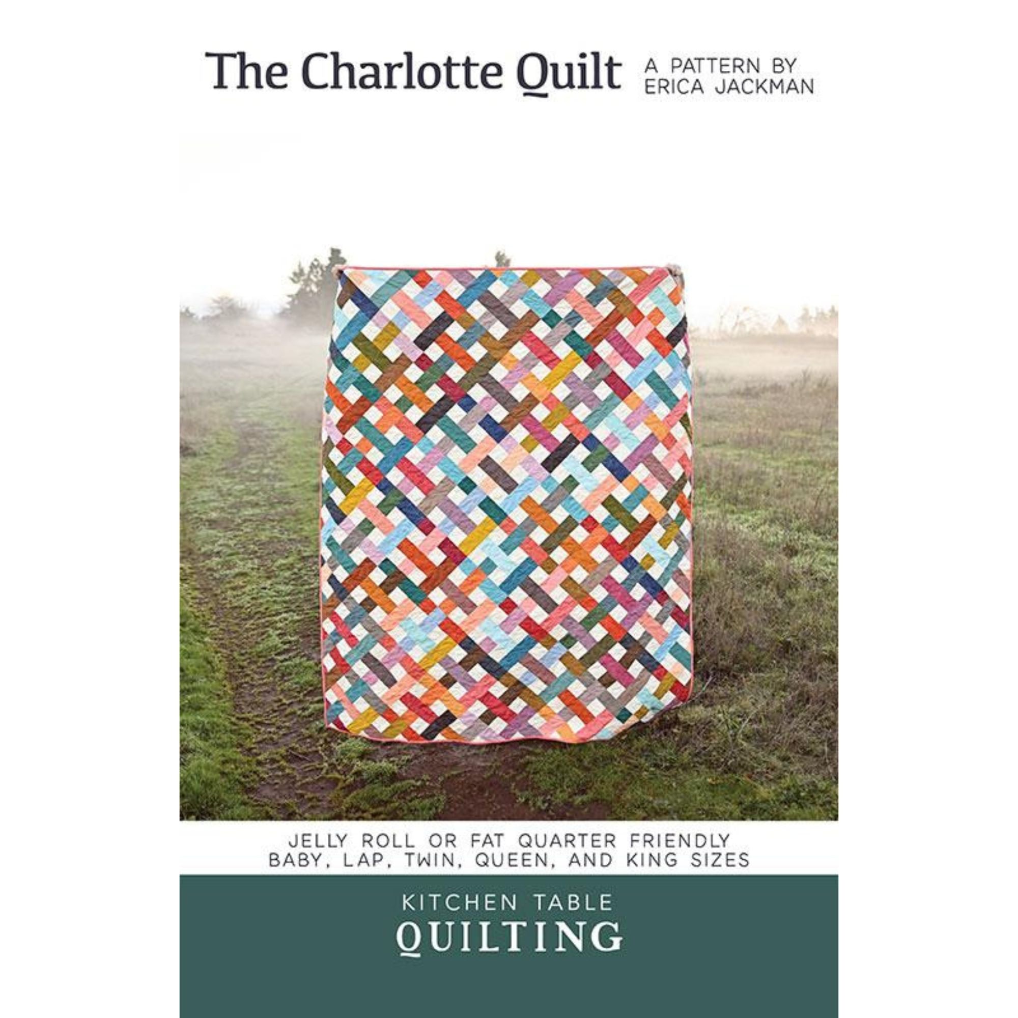 The Charlotte Custom Quilt Kit With Washi Plus by Rashida Coleman Hale | Quilt Size 68" x 90"