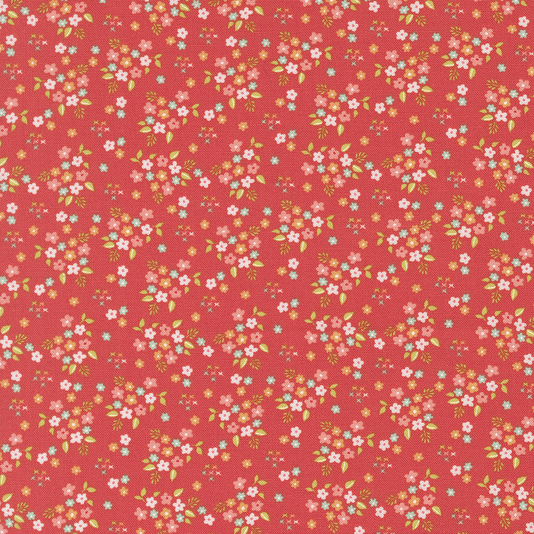 Delightfully Yours Geranium by Sherri & Chelsi for Moda Fabrics | 37705 16