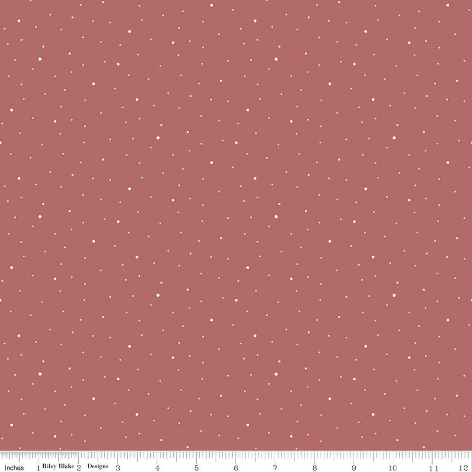 Dapple Dot Canyon Rose by Riley Blake Designs | C640-CANYONROSE
