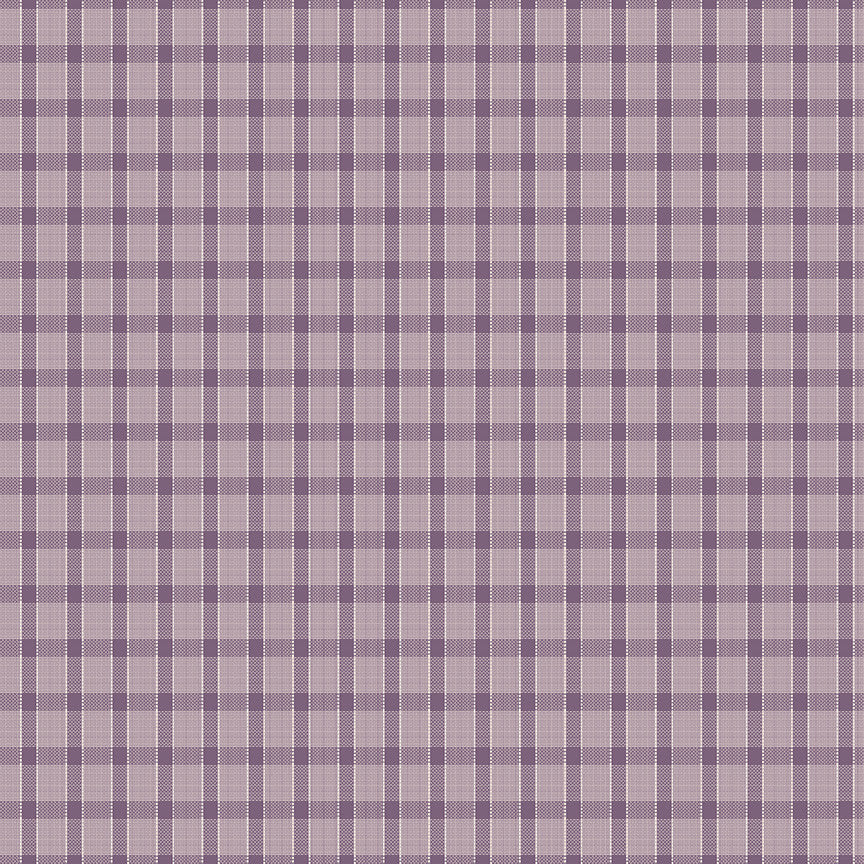 Gentler Times Whippersnapper Plum Yardage by Lori Holt of Bee in My Bonnet For Riley Blake Designs | C16488-PLUM