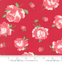 Summertime Rosie Red Yardage by Camille Roskelley for Moda Fabrics | 55320 12