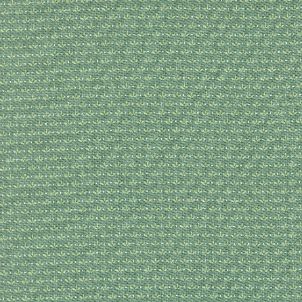 Raspberry Summer Sprout Teal Yardage by Sherri & Chelsi for Moda Fabrics | 37694 19