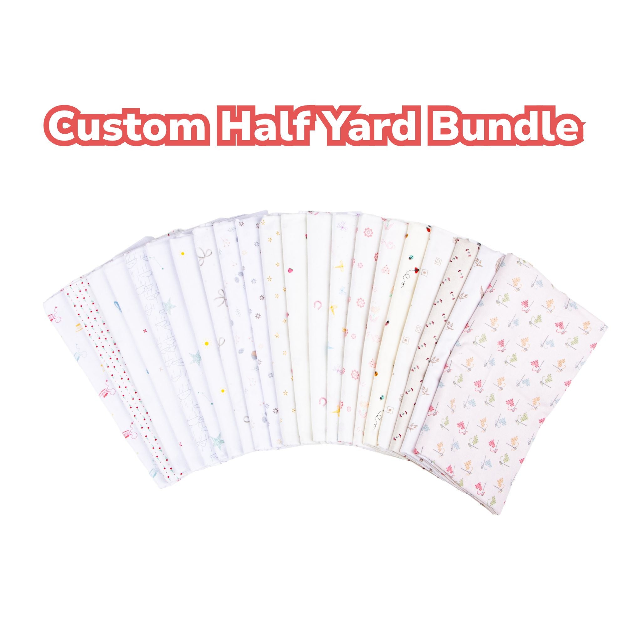 Hush Hush 5 Custom Half Yard Bundle by Assorted Designers for Riley Blake Designs | 21 Pcs
