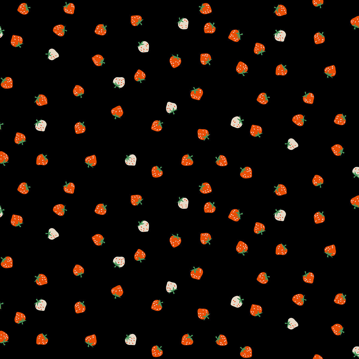 Strawberry Black Mini Berry Yardage by Kimberly Kight for Ruby Star Society | RS3086 13