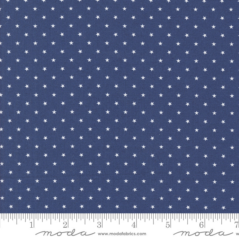 Star Spangled Twinkle Twilight Yardage by April Rosenthal of Prairie Grass for Moda Fabrics | 24106 81