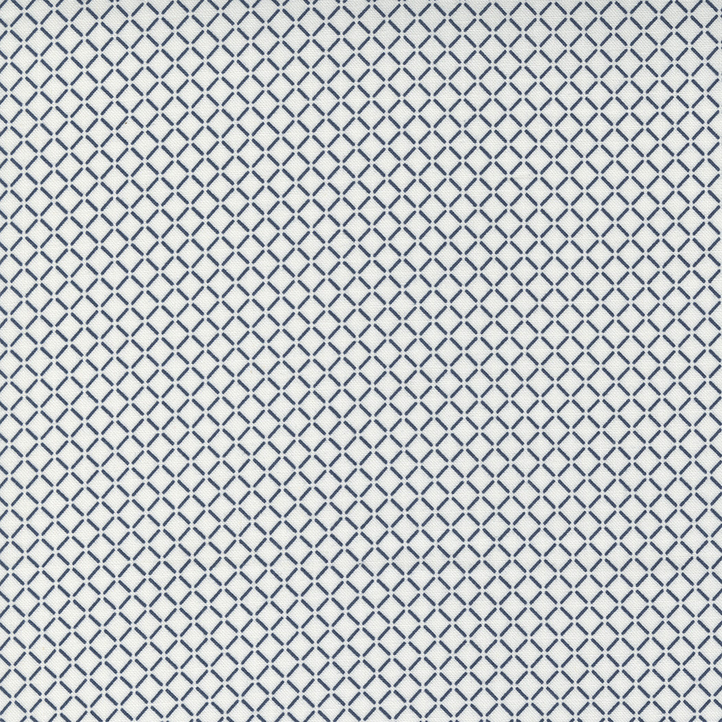 Nantucket Summer Sail Cream Navy Yardage by Camille Roskelley for Moda Fabrics | 55265 21