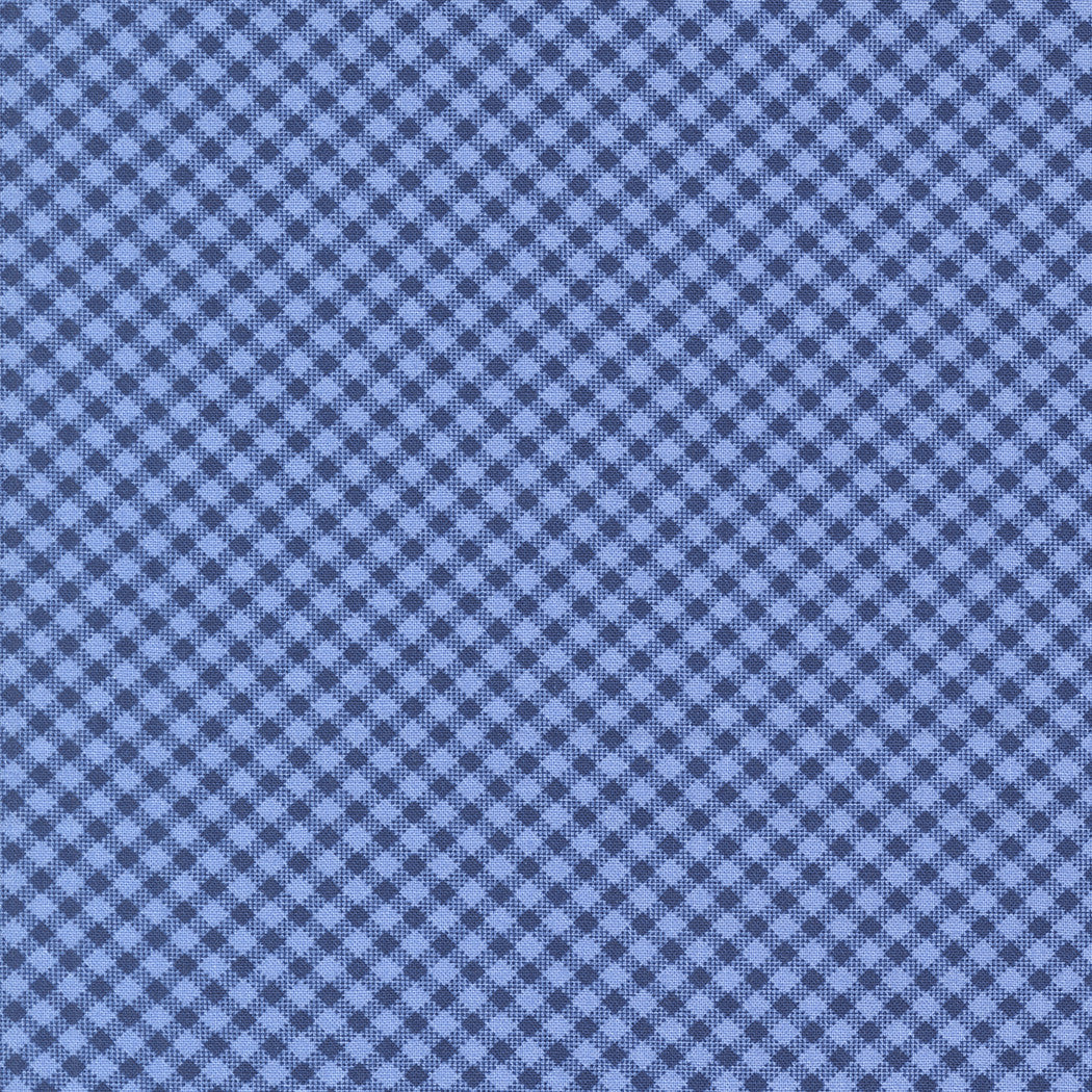 Star Spangled Simple Check Shining Sea Yardage by April Rosenthal of Prairie Grass for Moda Fabrics | 24175 13