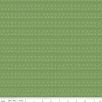 Gentler Times Remember Basil Yardage by Lori Holt of Bee in My Bonnet For Riley Blake Designs | C16483-BASIL