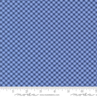 Star Spangled Simple Check Shining Sea Yardage by April Rosenthal of Prairie Grass for Moda Fabrics | 24175 13