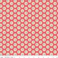 Americana Betsy Tea Rose Yardage by Lori Holt of Bee in My Bonnet for Riley Blake Designs |  C16082-TEAROSE