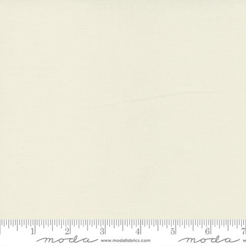 Bella Solids Porcelain Yardage by Moda Fabrics  | Solid Quilting Cotton | 9900 182