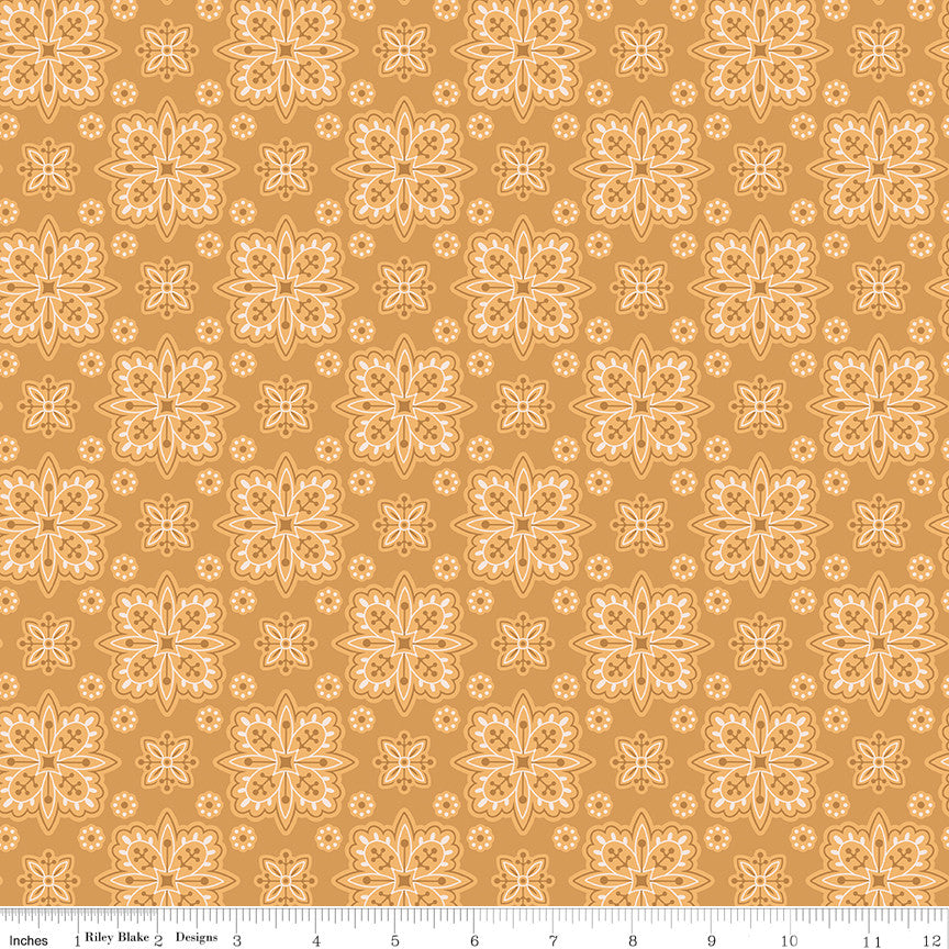 Americana Parade Cider Yardage by Lori Holt of Bee in My Bonnet for Riley Blake Designs  | C16085-CIDER