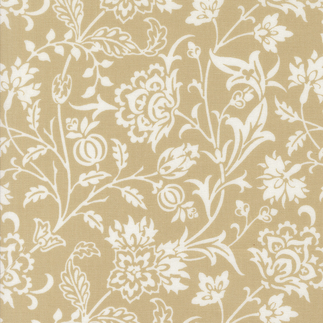 Agatha Road Harvest Floral Fog Yardage by Fig Tree & Co for Moda Fabrics | 35410 14