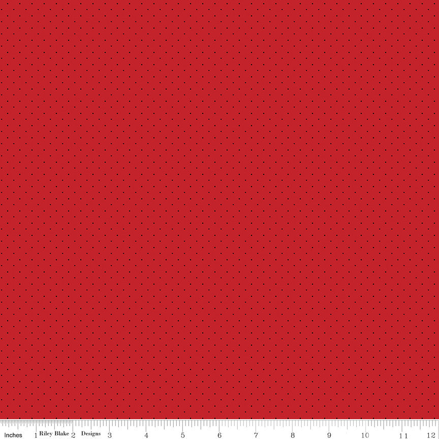 American Jane Pindots Brick by American Jane for Riley Blake Designs | C840-BRICK