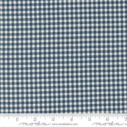 Vintage Navy Farm Girl Yardage by Sweetwater for Moda Fabrics | 55658 13 | Quilting Cotton Cut Options