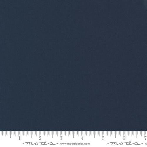 Bella Solid Navy Yardage by Moda Fabrics  | 9900 20 | Solid Quilting Cotton | High Quality Solid Fabric