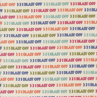321 Blast Off Countdown Spacesuit Yardage by Stacy Iest Hsu for Moda Fabrics | 20952 11