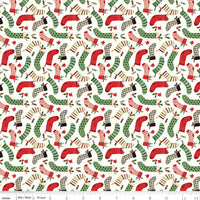 Charming Christmas Stockings Cloud Yardage by Kelsey Carlson for Riley Blake Designs | C16353-CLOUD