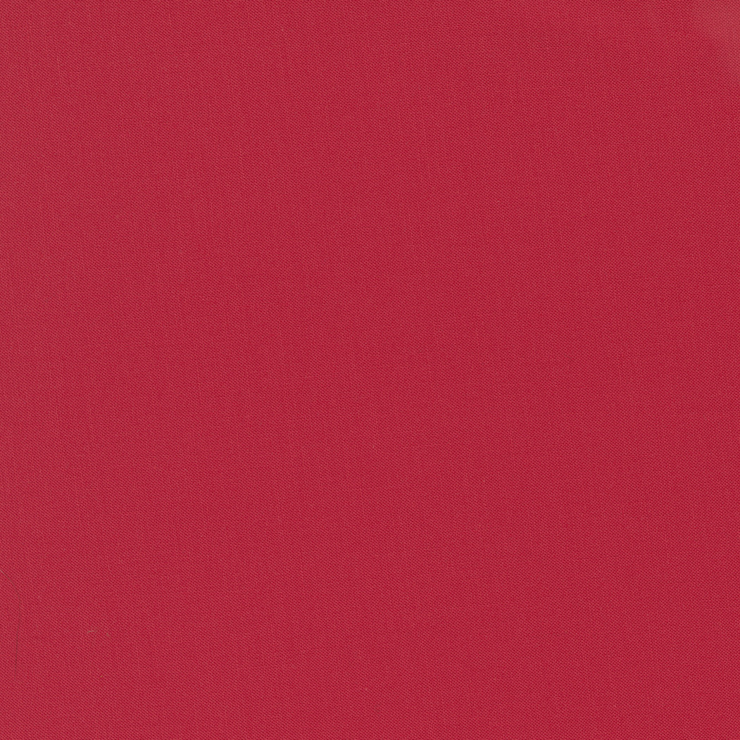 Bella Solids Scarlet Yardage by Moda Fabrics  | Solid Quilting Cotton | 9900 47