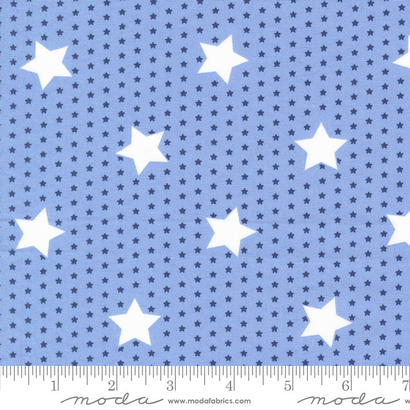 Star Spangled Salute Stars Shining Sea by April Rosenthal of Prairie Grass for Moda Fabrics | 24171 12