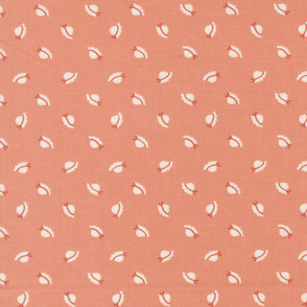 Sunbonnet Bonnets Coral Yardage by Heather Briggs of My Sew Quilty Life for Moda Fabrics | 31765 41