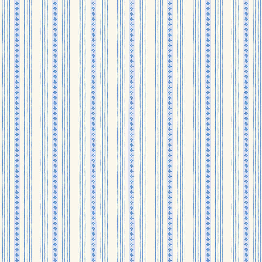 Penelope Stripes Cream Yardage by My Mind's Eye for Riley Blake Designs | C16645-CREAM