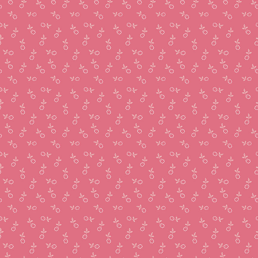 Gentler Times Bygone Tea Rose Yardage by Lori Holt of Bee in My Bonnet For Riley Blake Designs | C16471-TEAROSE