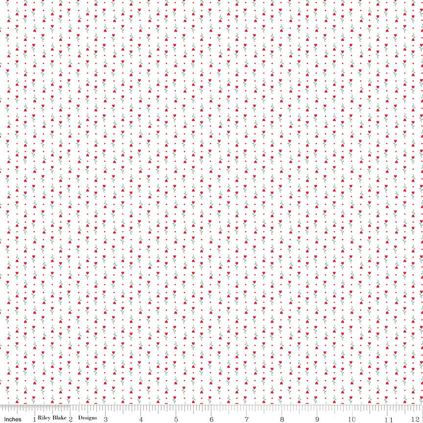 Hush Hush 5 Tiny Tulips Yardage by Sandy Klop for Riley Blake Designs | C16956-TULIPS