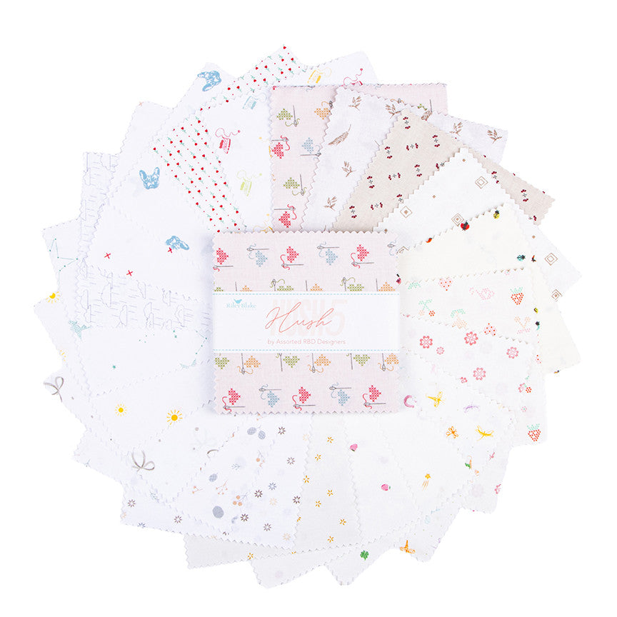 Hush Hush 5 5" Stacker by Assorted Designers for Riley Blake Designs | 42 Pcs | 5-16940-42