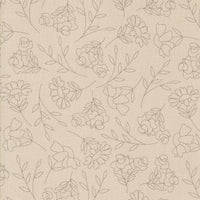 Abloom Spring Sketch Stone Yardage by Corey Yoder for Moda Fabrics | 29211 20