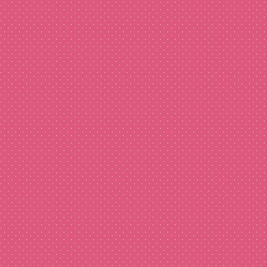 American Jane Pindots Raspberry by American Jane for Riley Blake Designs | C840-RASPBERRY