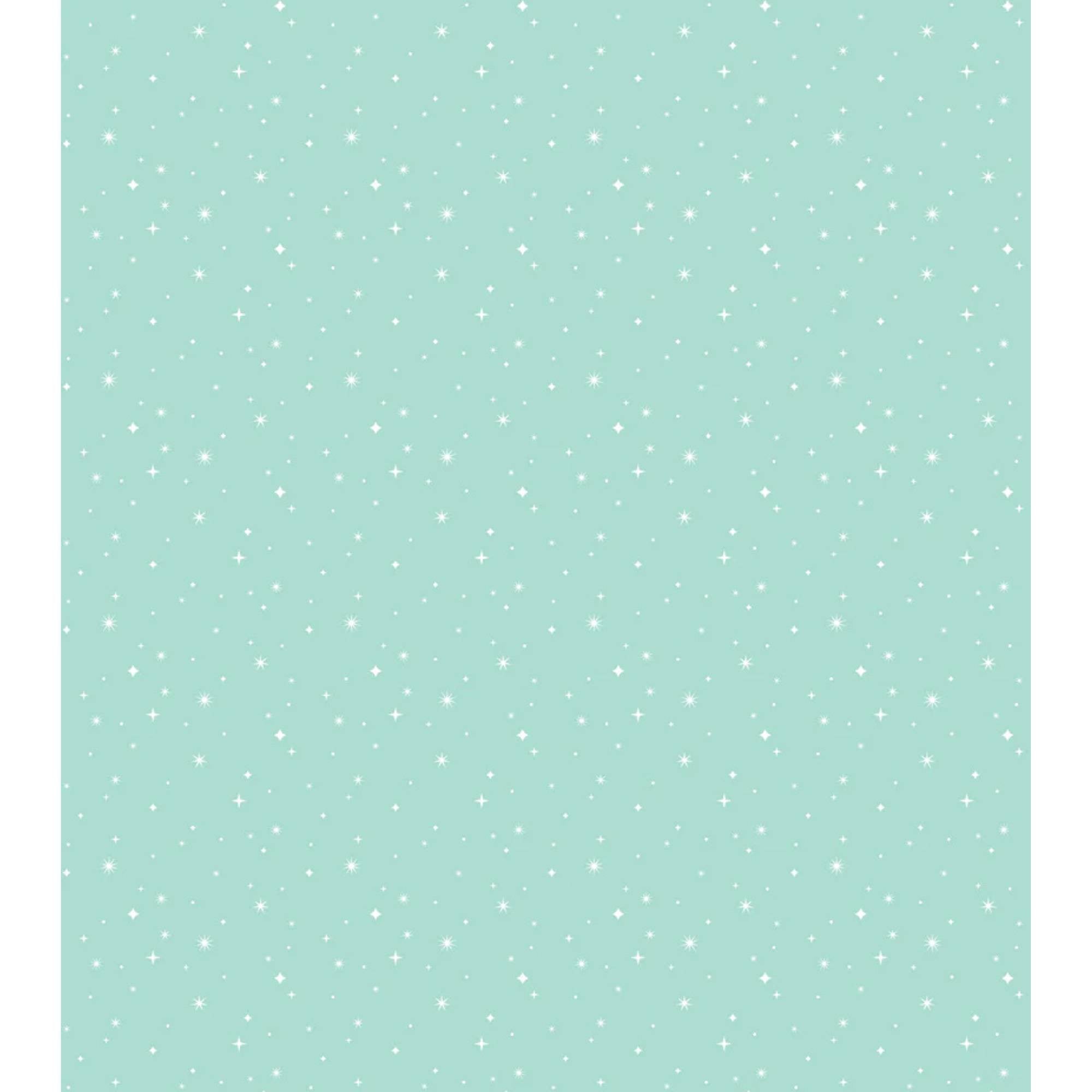Twinkling Stars Baby Minky Blanket by Dreamy Blankets | Twinkling Stars Mint | Premium Soft Minky Blanket | Baby Blanket Size 32" x 36"