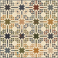 Aglow Custom Quilt Kit with Autumn Forest by Linn Warme for Moda Fabrics | Quilt Size 64" x 64"