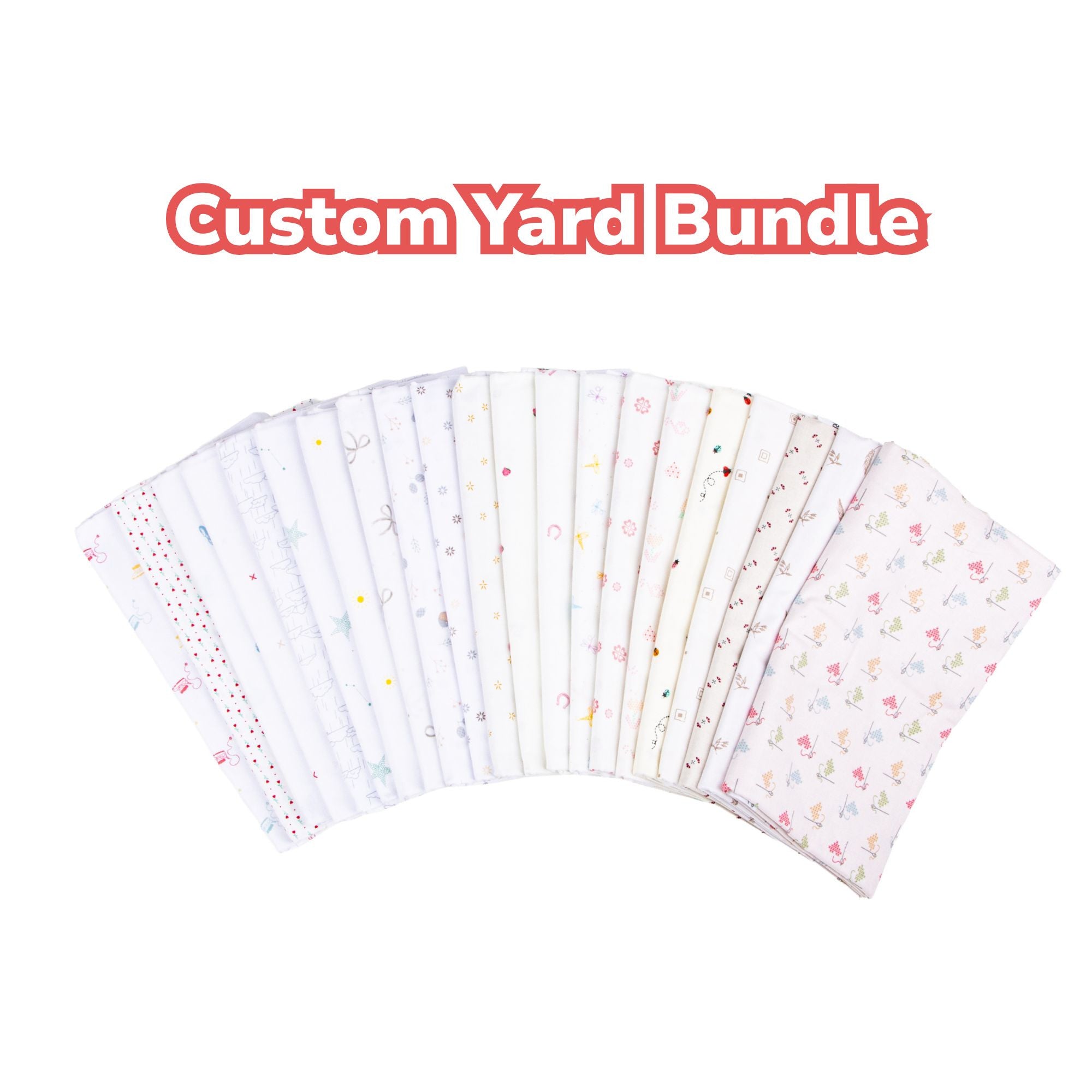 Hush Hush 5 Custom One Yard Bundle by Assorted Designers for Riley Blake Designs | 21 Pcs