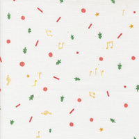 Tiny Christmas Christmas Cookie Snow Yardage by Lizzy House for Moda Fabrics | 37137 11
