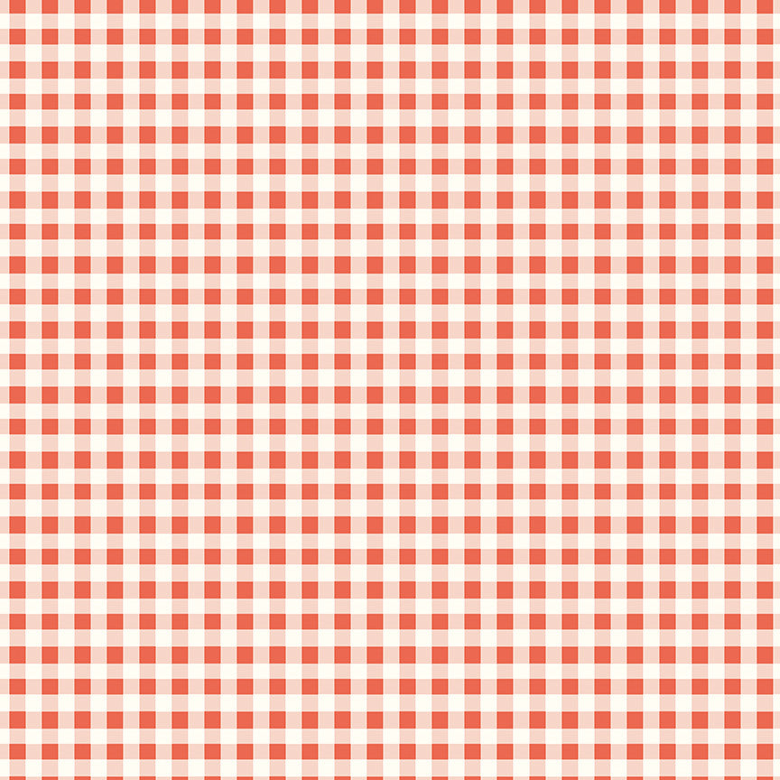 Sunsetridge Plaid Rouge Yardage by Minki Kim for for Riley Blake Designs | C15736-ROUGE