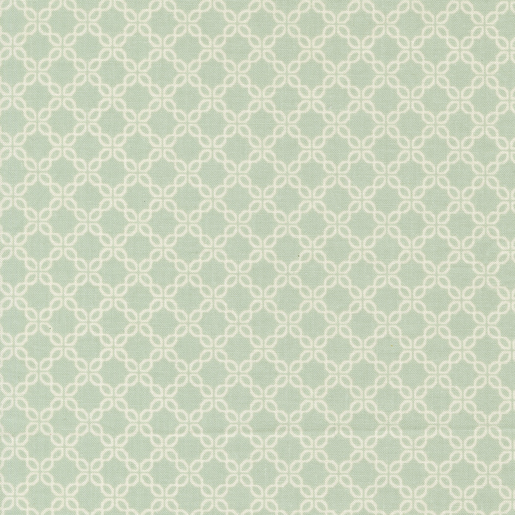 Sunbonnet Lattice Dusty Blue Yardage by Heather Briggs of My Sew Quilty Life for Moda Fabrics | 31768 21